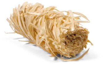 Feueranzünder aus 100 % natürlicher Holzwolle (50 Stück)
